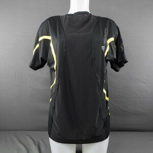 Adidas x Stella McCartney Medium Black Loose Mesh Panel Shirt